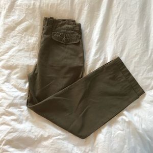 Ralph Lauren 32 Button Snap Khakis!